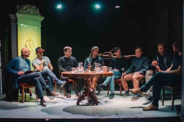 Atskats fotogrāfijās no KOKONA diskusijas par krāsu korekciju